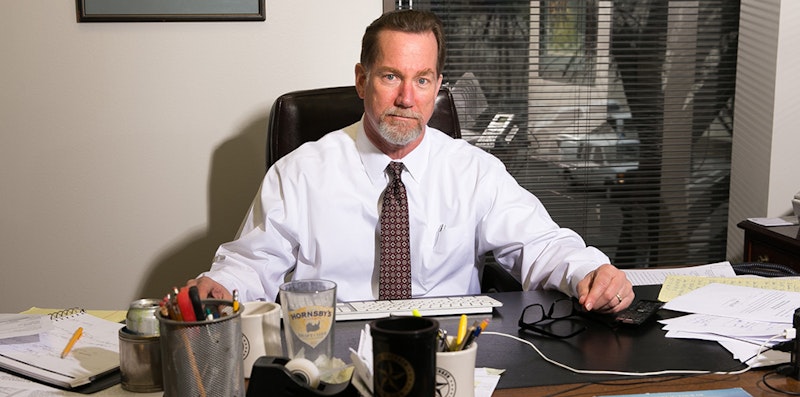 Josef Buenker at his desk