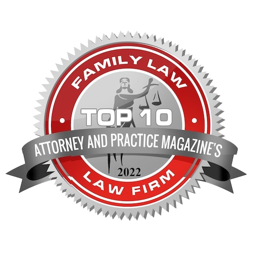 Attorney and Practice Magazine's Top Ten Family Law Firm award