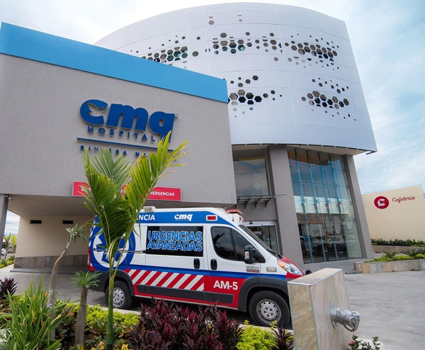 CMQ hospital exterior