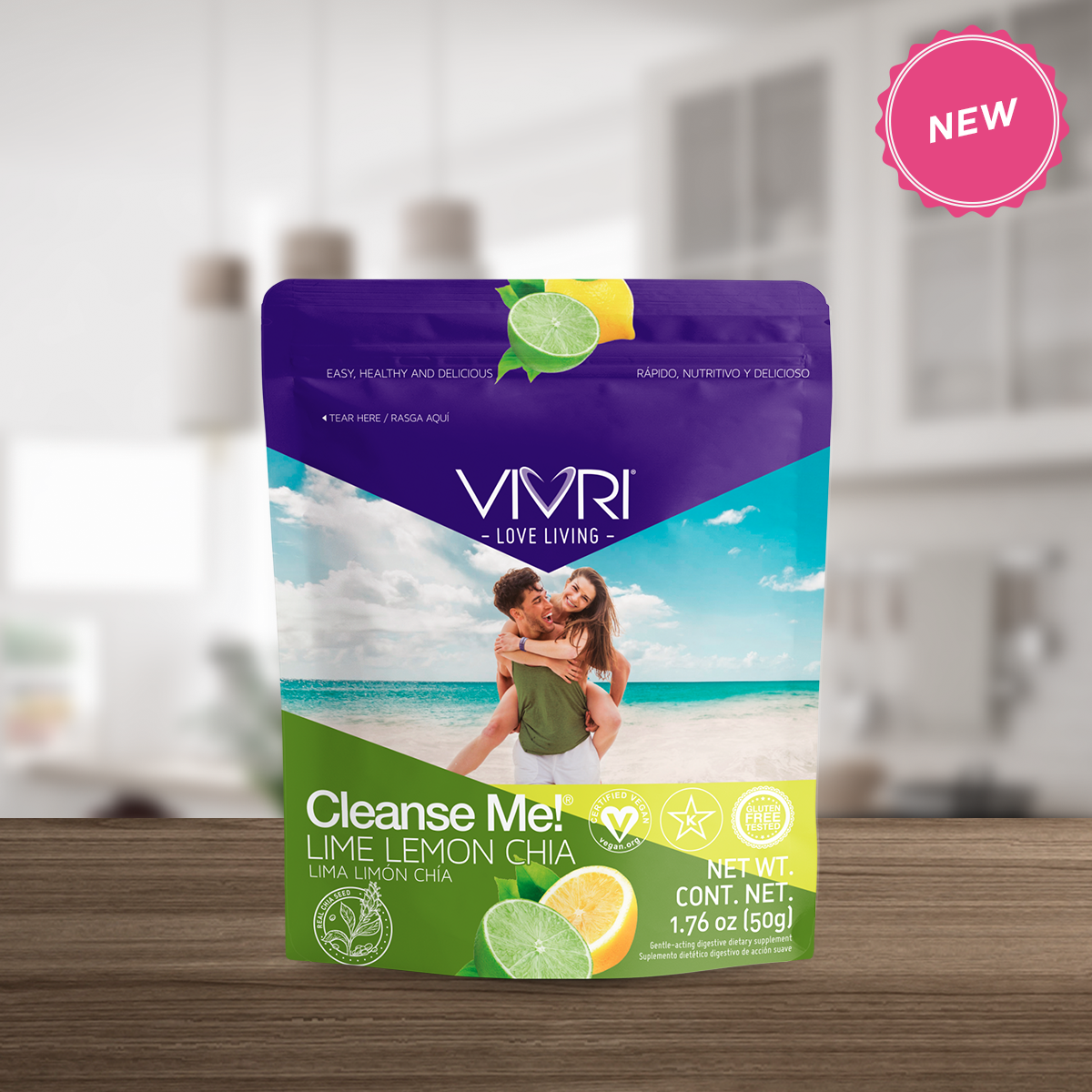 vivri cleanse me lemon lime chia