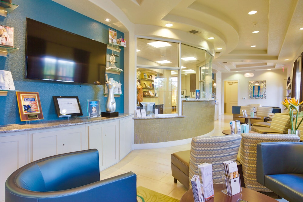 Lobby at Barone Plastic Surgery