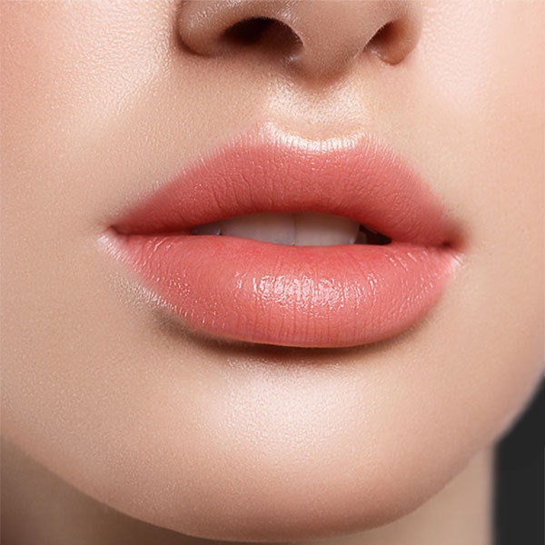 Close up of woman's lips