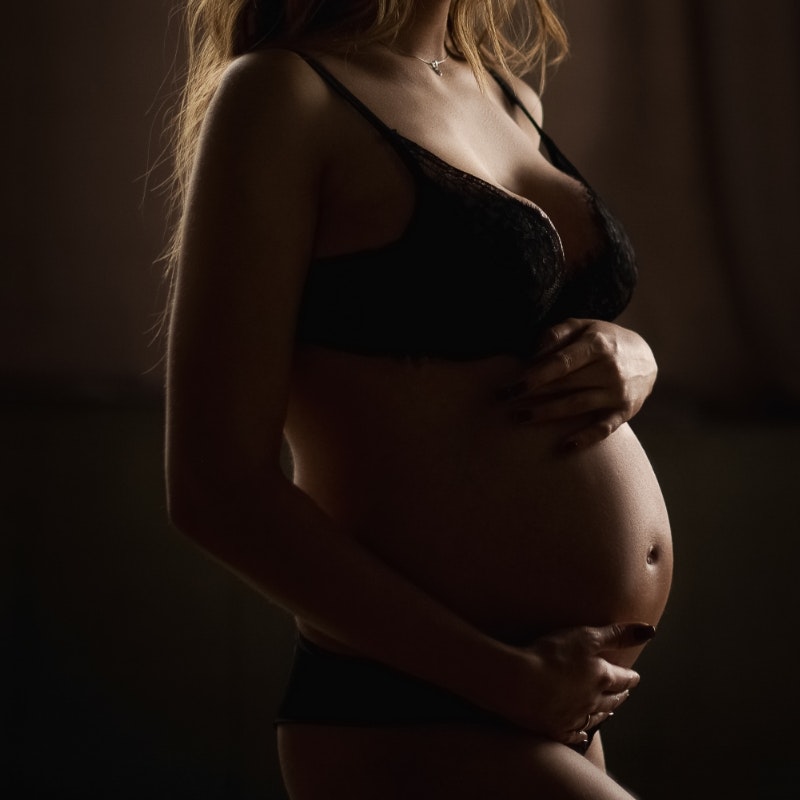 Pregnant belly