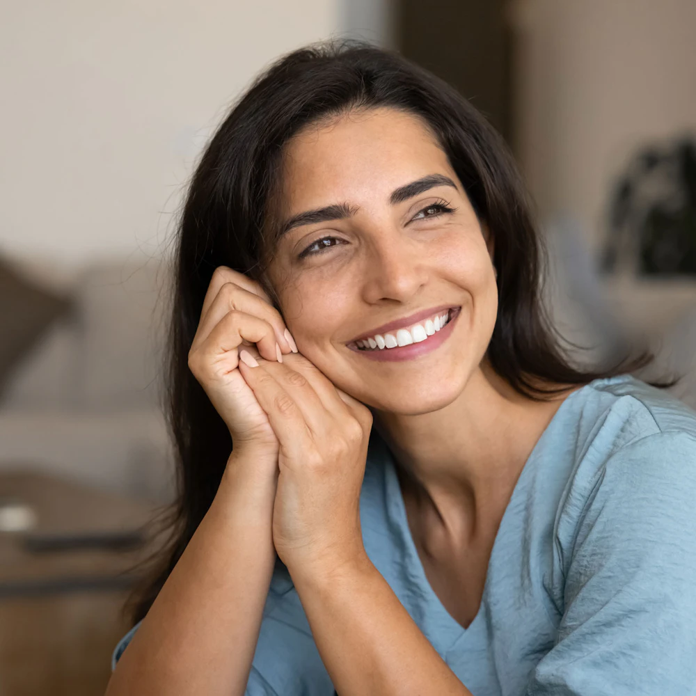 smiling woman