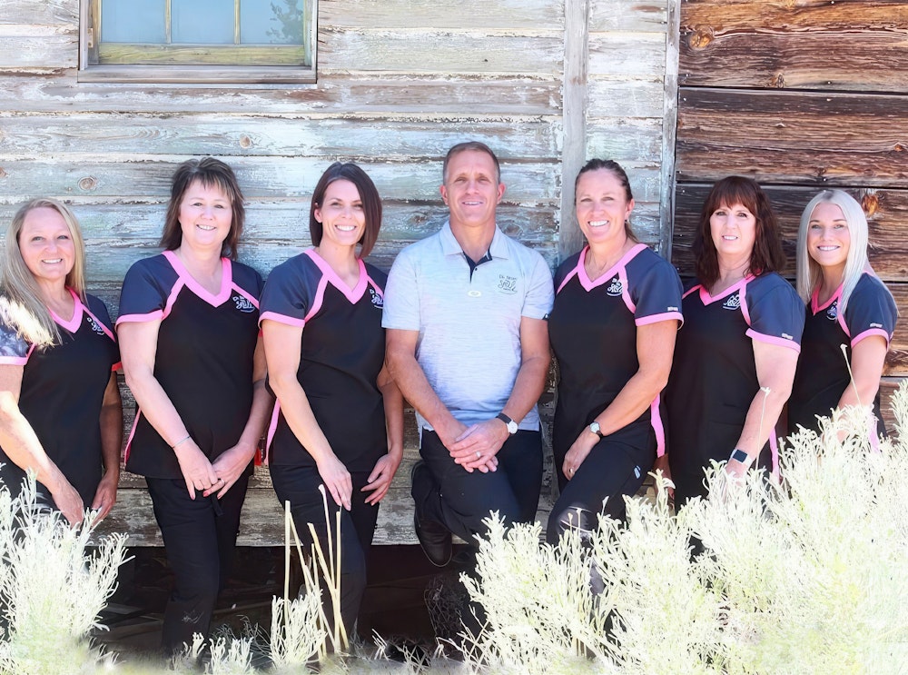 our dental team outside the office