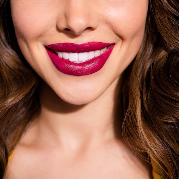 Confident man smiling