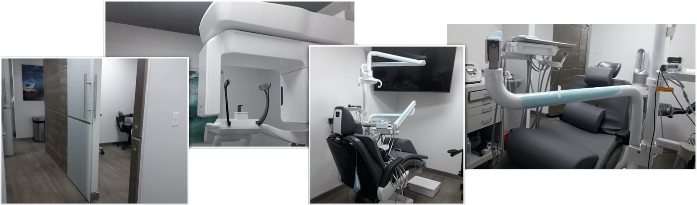 Collage of Cosmetic & Implant Dentistry office interior