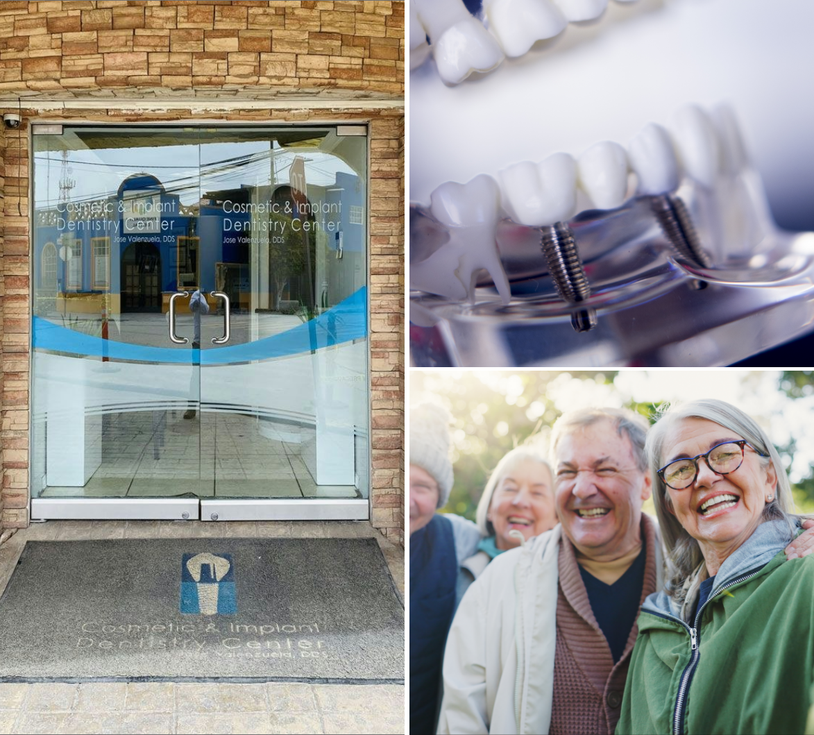 Collage of dental technology