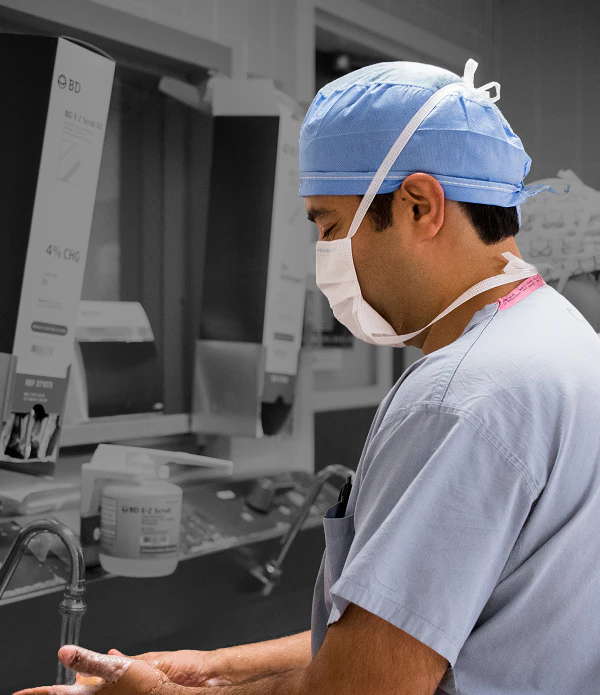Dr. Ravi Tandon at work