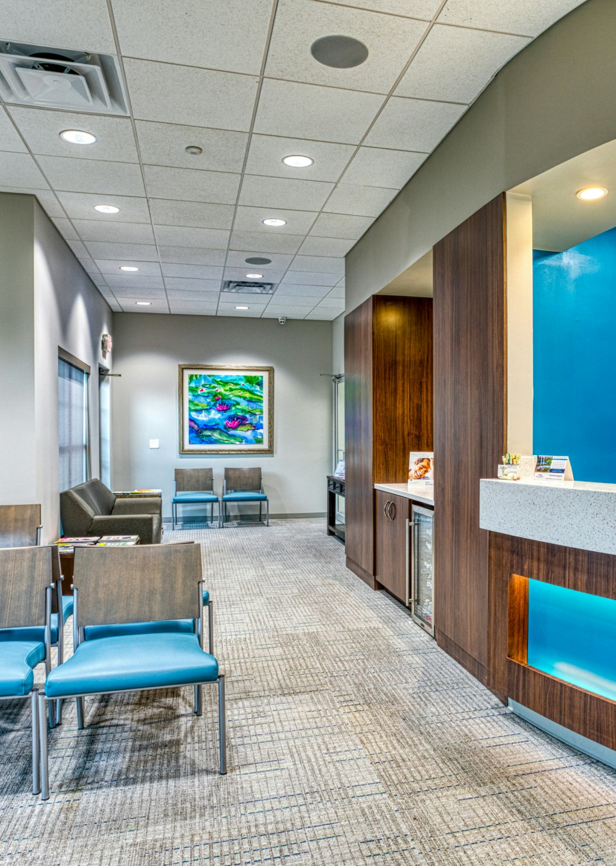 family dentistry and prosthodontics interior