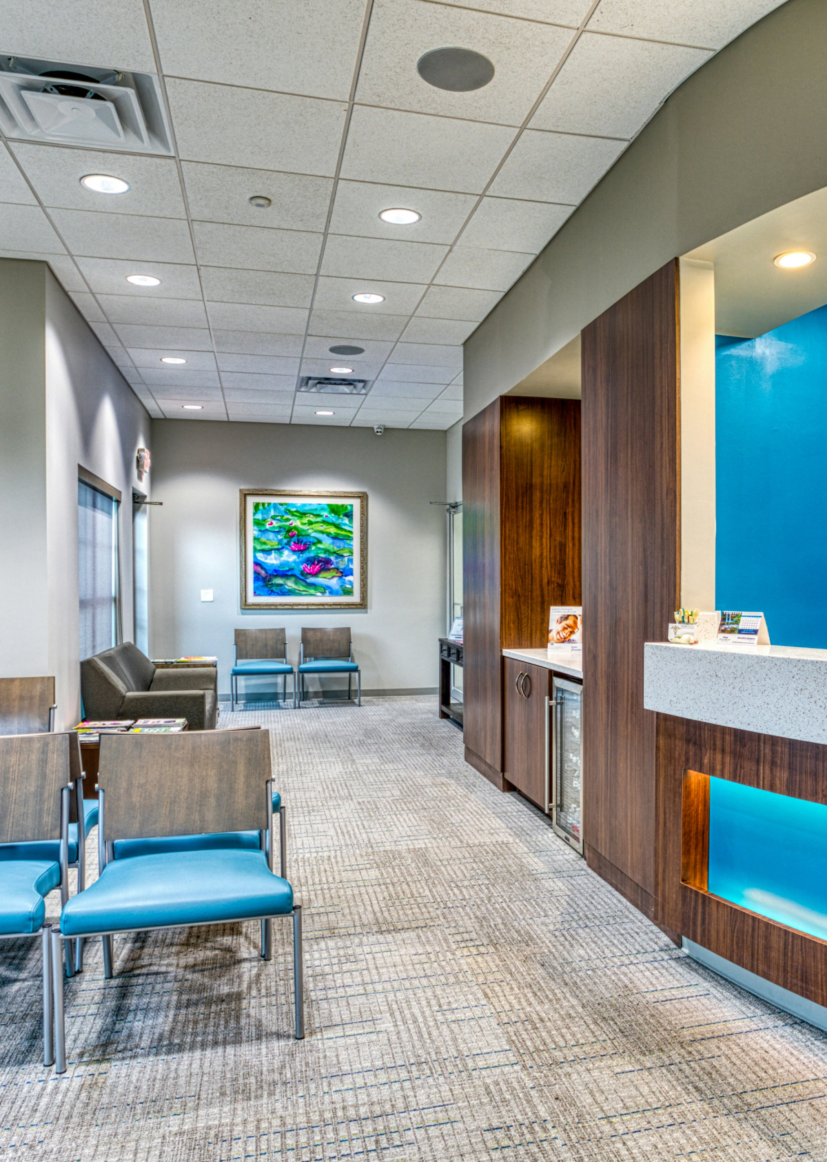 family dentistry and prosthodontics interior