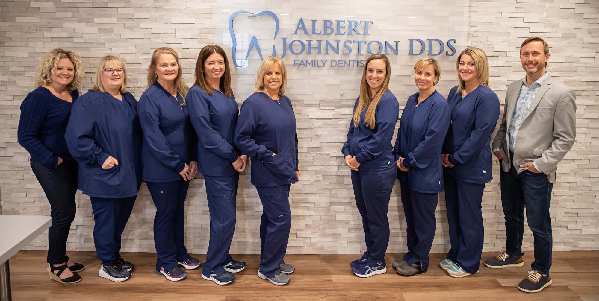 The Albert Johnston Dental Team