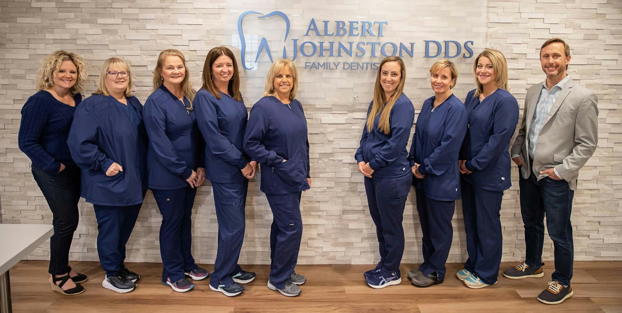 The Albert Johnston Dental Team