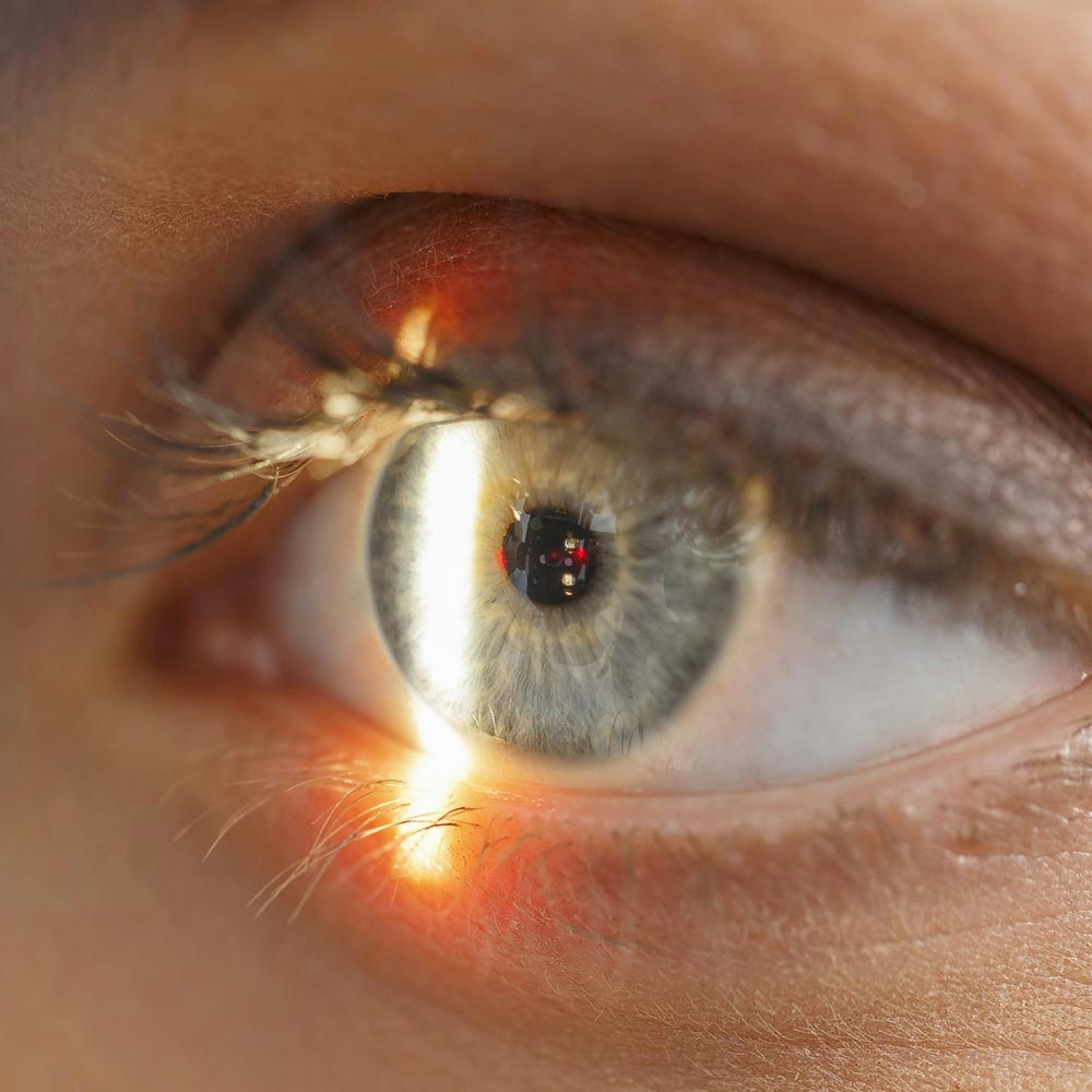 Close up picture of eye