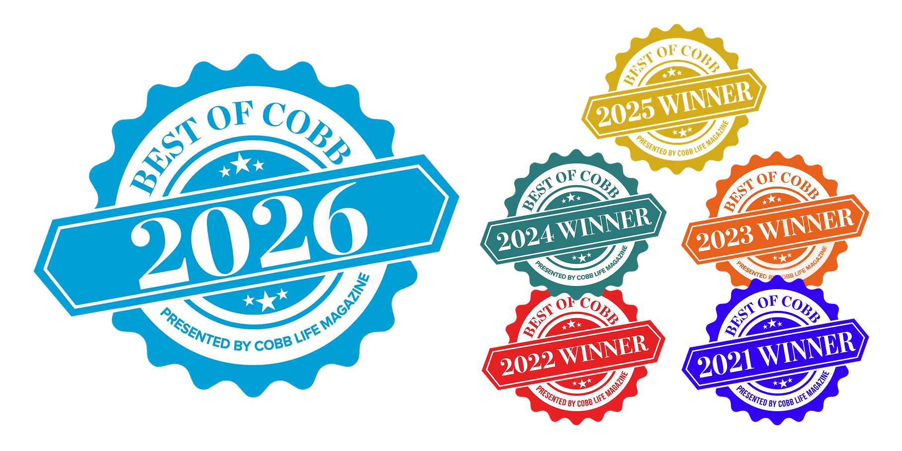 Best in Cobb logos