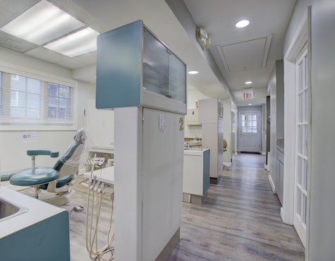 interior office dentist chair