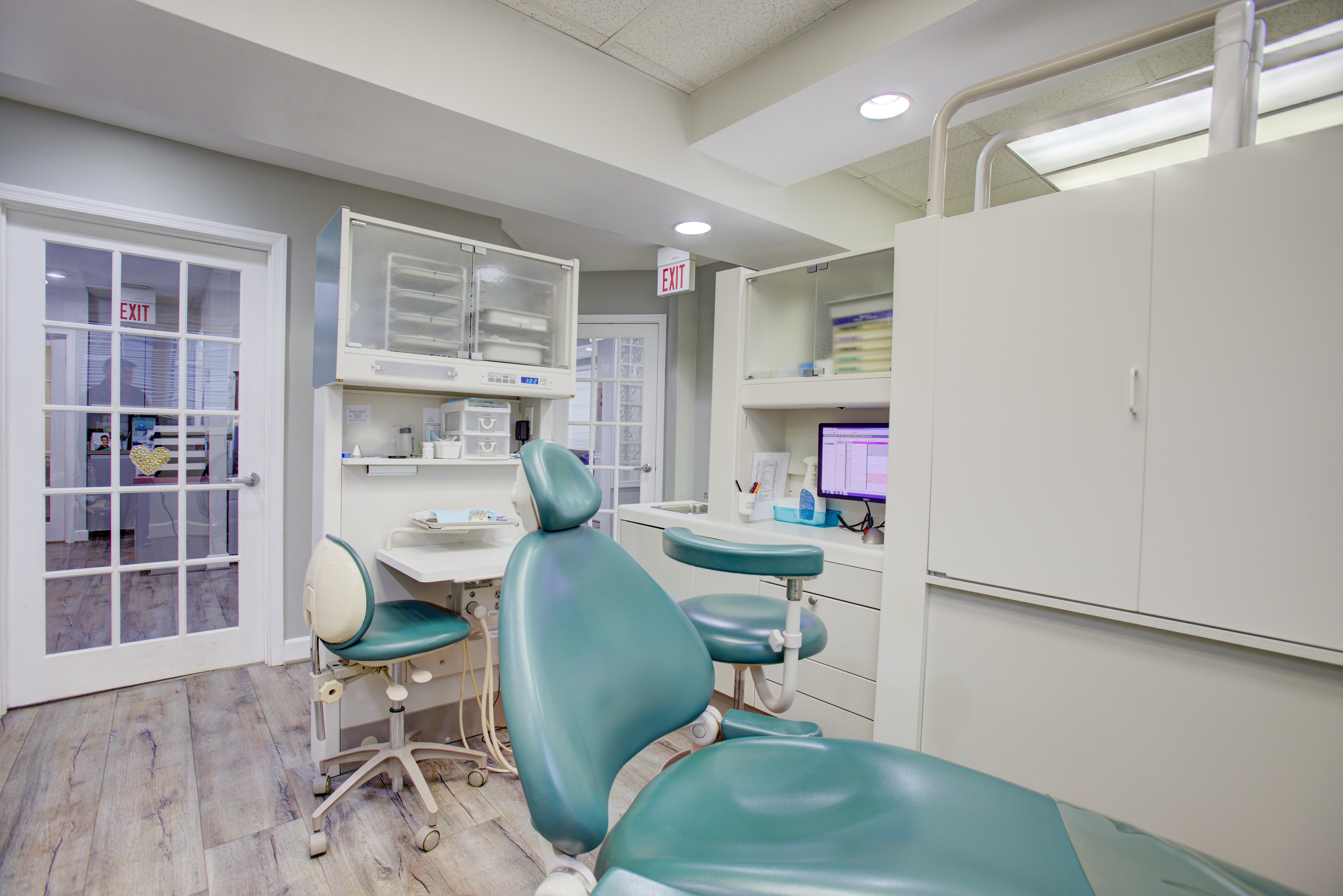 Light Blue dental chair