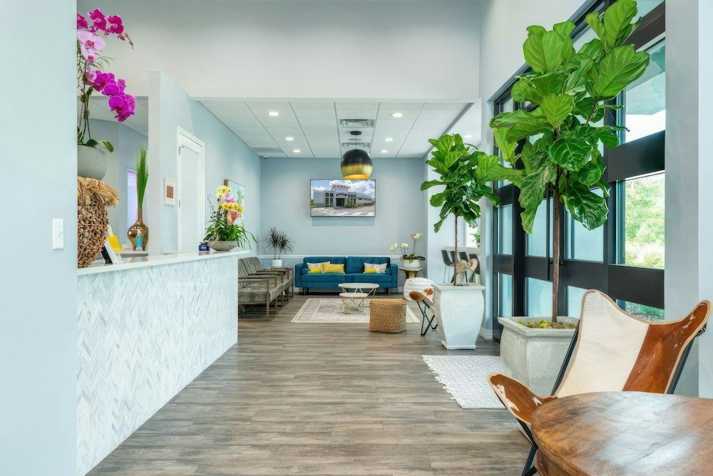 Lobby of Advanced Oral Surgery Tampa