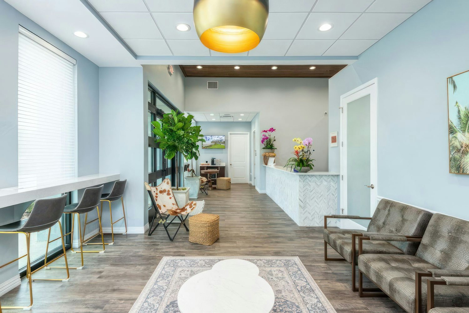 Lobby at Advanced Oral Surgery Tampa