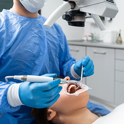 patient receiving bonding