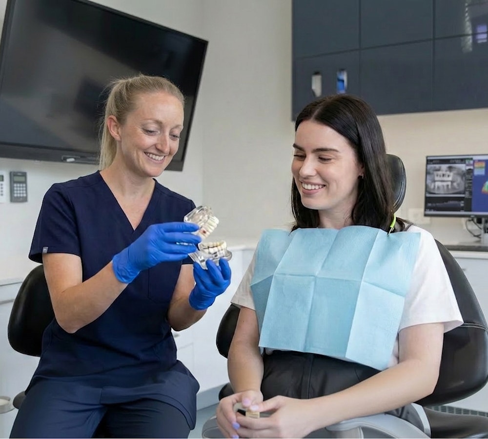 Dr. Lauren Doherty and real patient