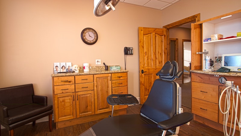 Dr. Anderson's dental office chair