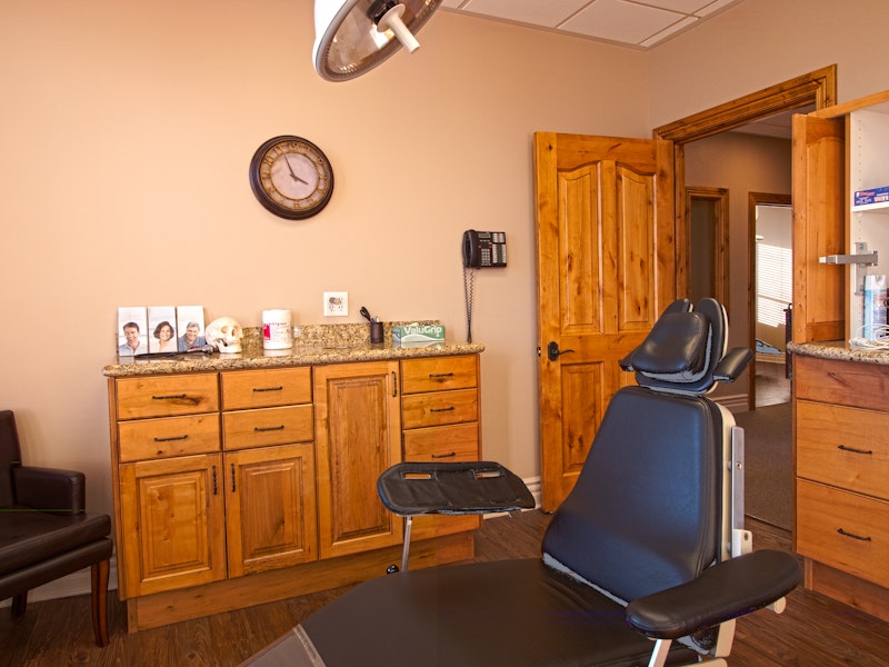 Dr. Anderson's dental office chair