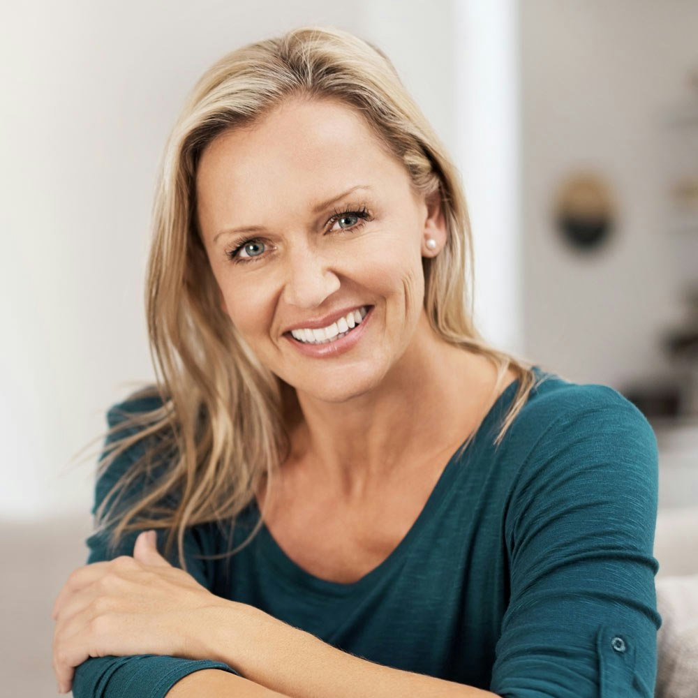 Mature smiling woman
