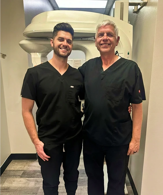 Dr. Gregory and Nathan Anderson
