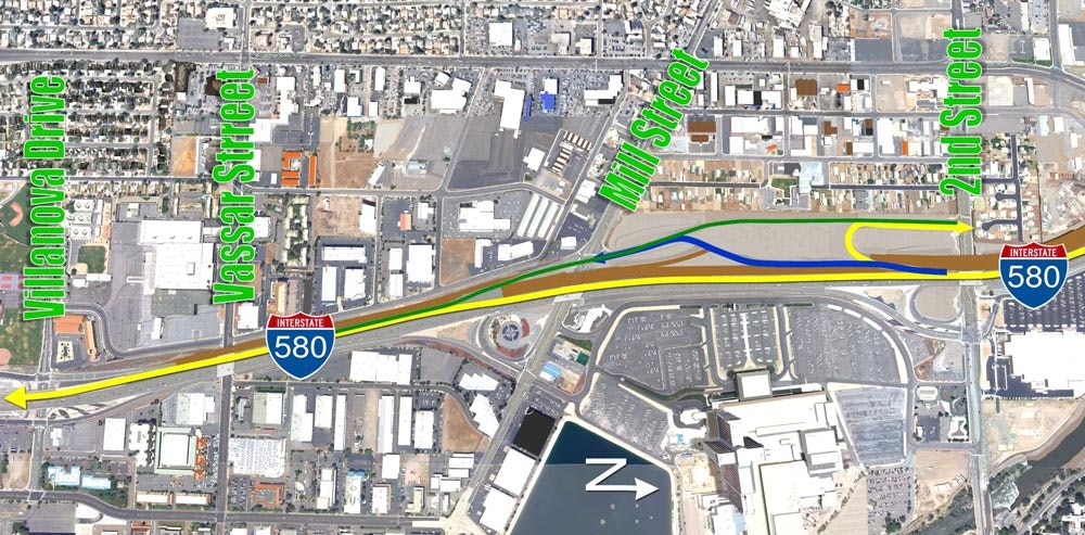 Revo, NV, spaghetti bowl