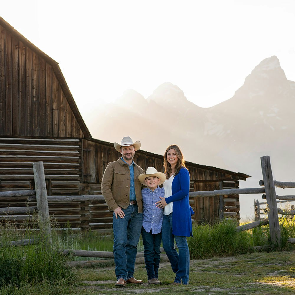 Doctor Greg Burns and his Family