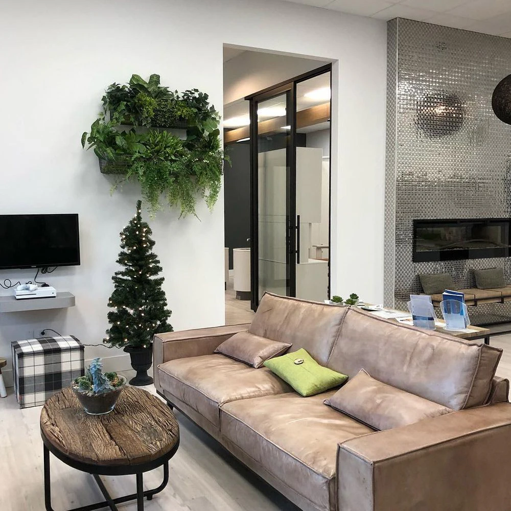 Vitacare Dental Centre office lobby couches