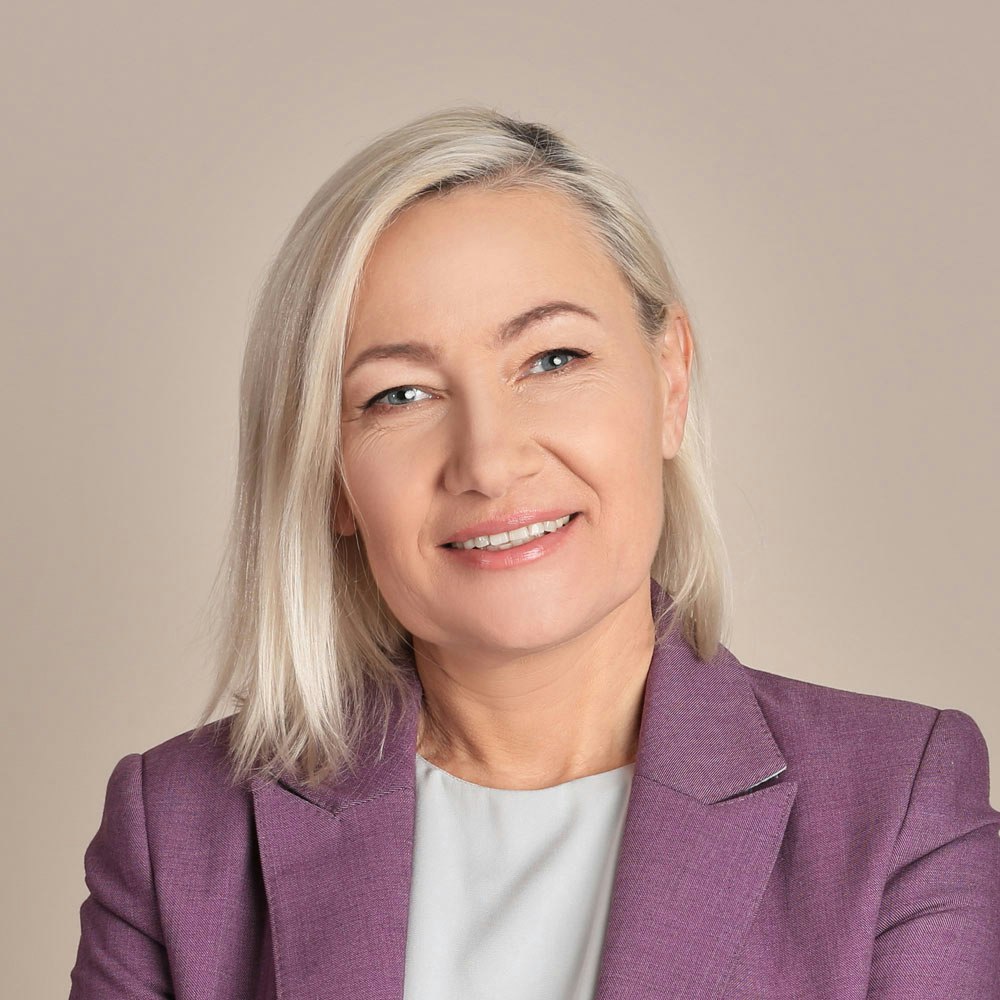 Smiling mature woman