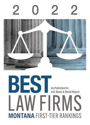 2022 Best law firms Montana first-tier rankings