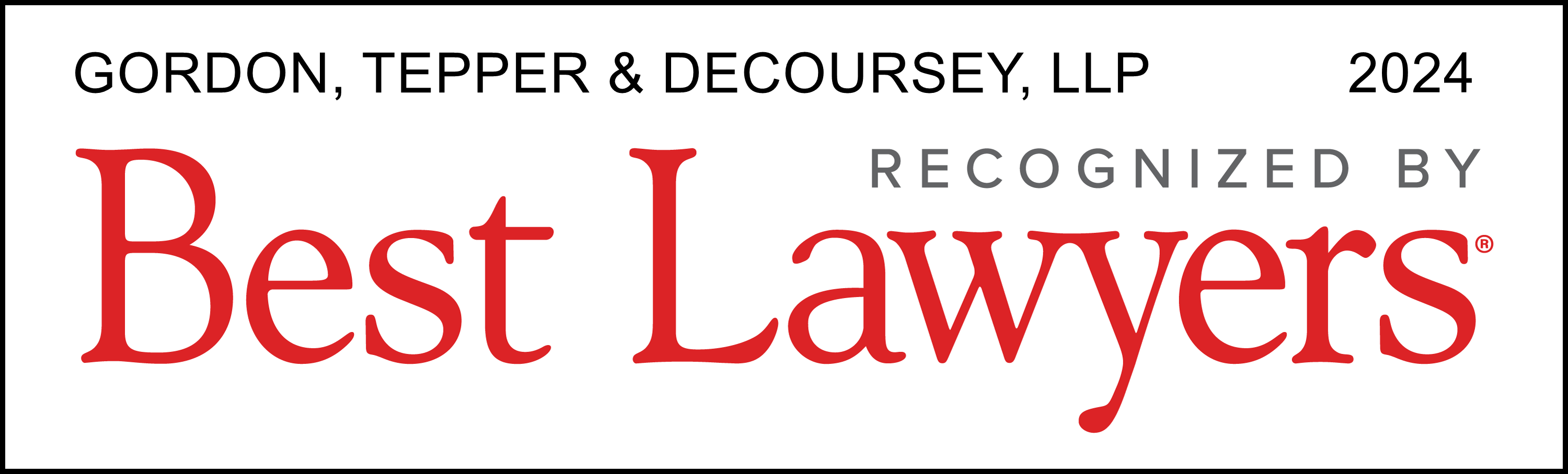 Best Lawyers in America logo