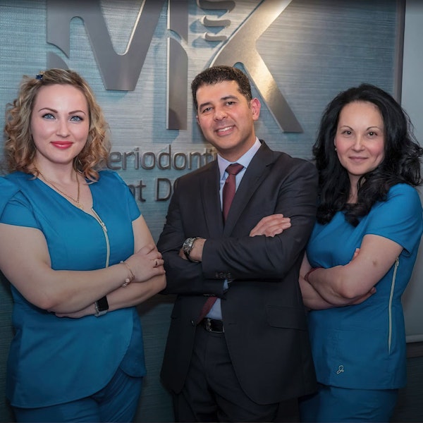 Dr. Mark Khaimov and hygienists