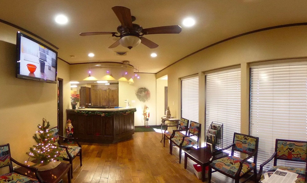 Waiting room at Pendergrass and Wilkie Dentistry