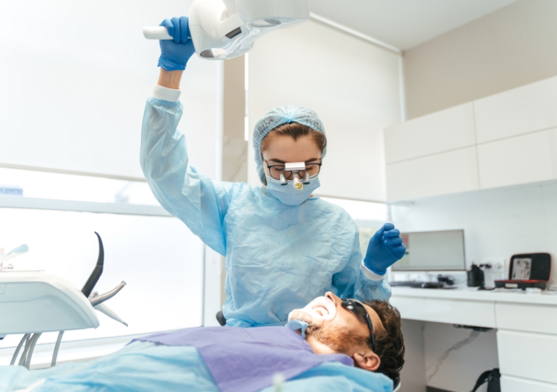 Sedation dentistry patient