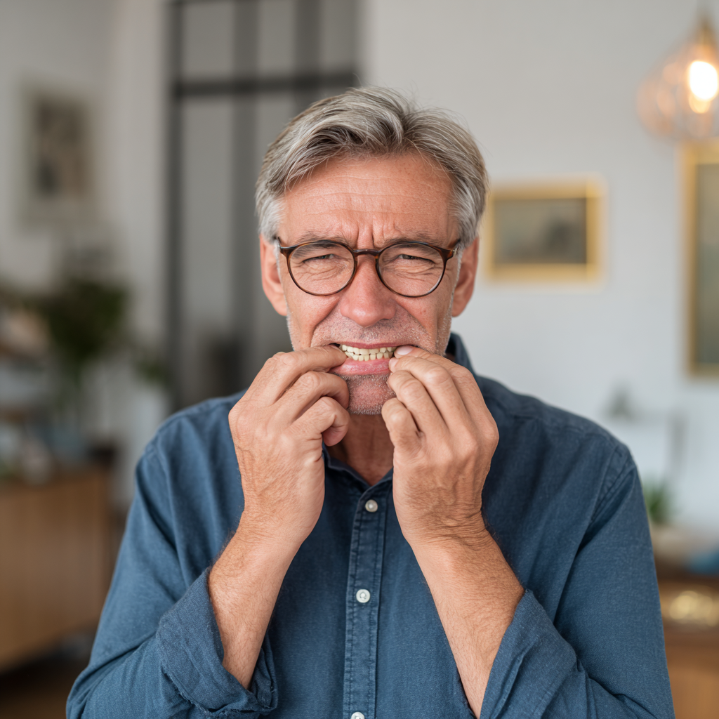 Partial Denture on a model