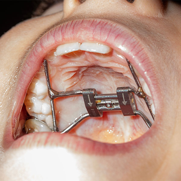 Rapid palate expander