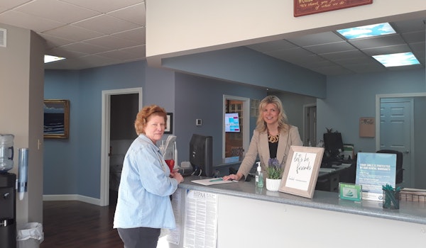 dental office front desk