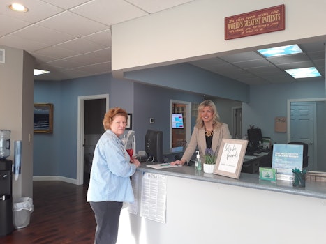 dental office front desk