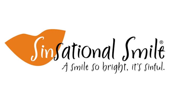 Sinsational Smile. A smile so bright, it's sinful.