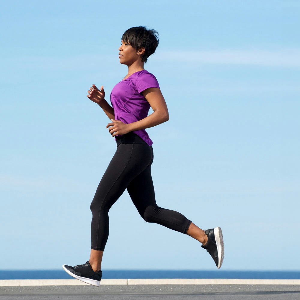 Woman running