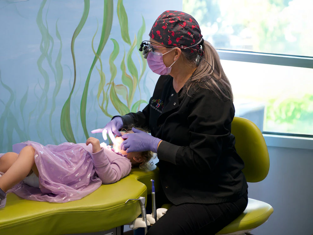 Kids dental procedure