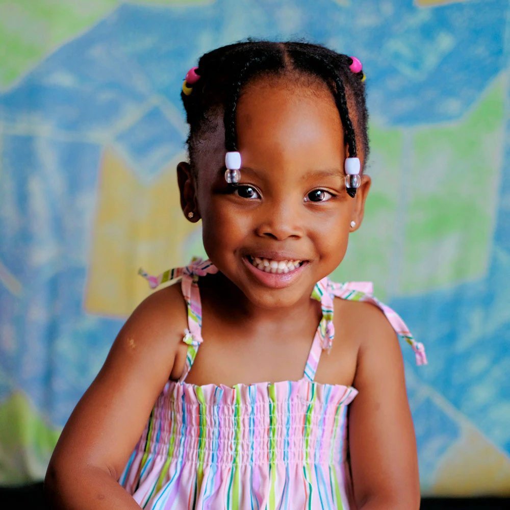 Smiling young girl