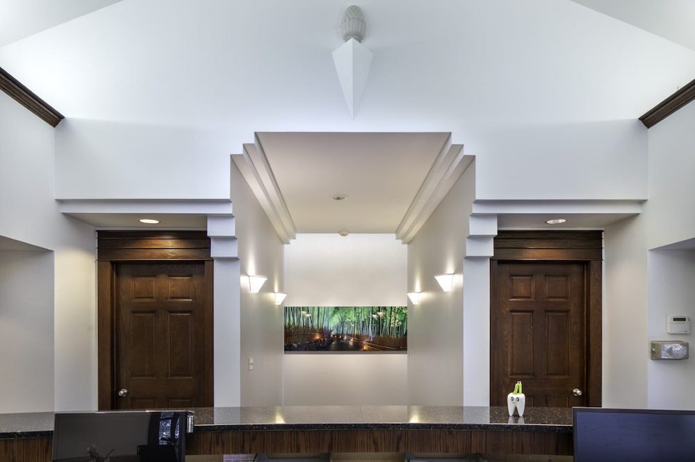 Signature Dental reception area