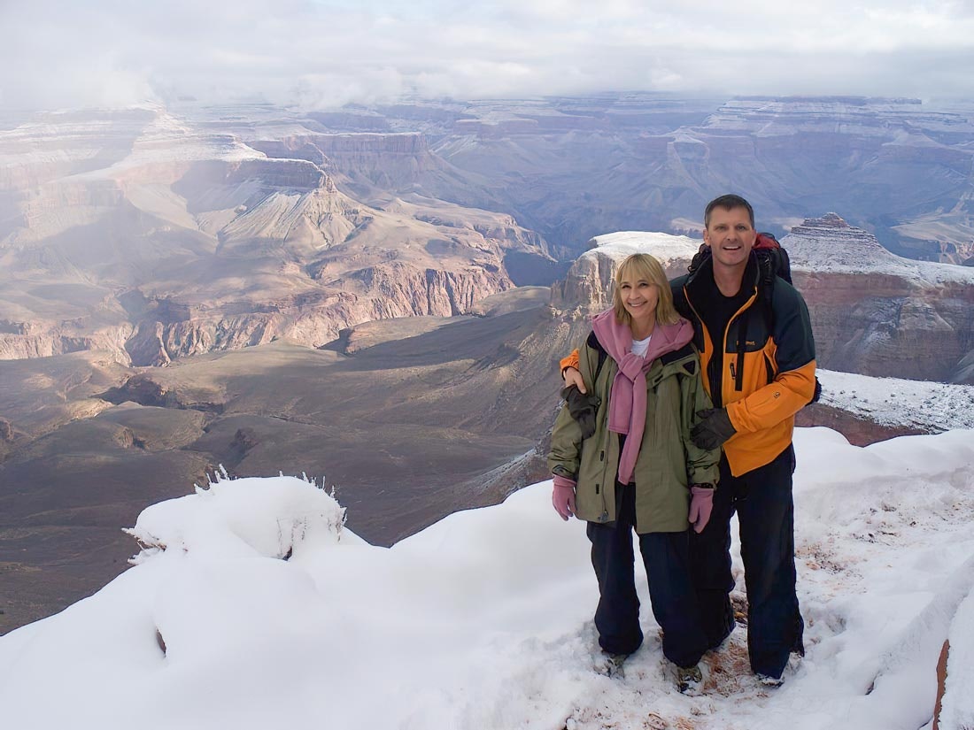 Dr. Terry Work and his wife Mary Ann