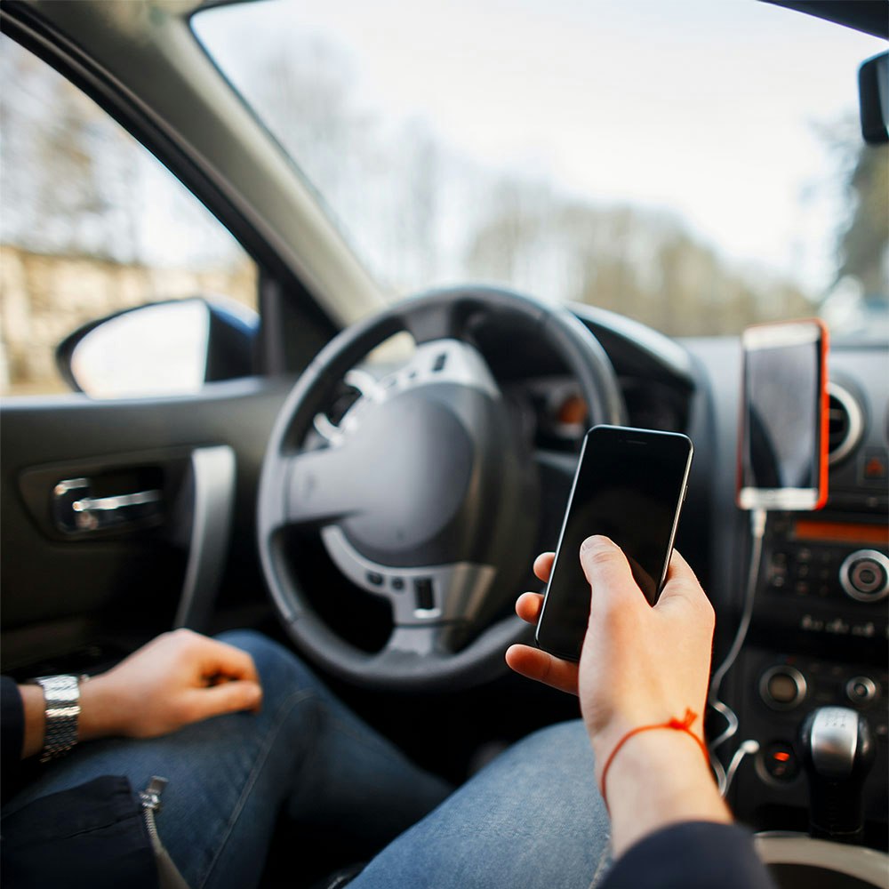 Ride share driver not using the application