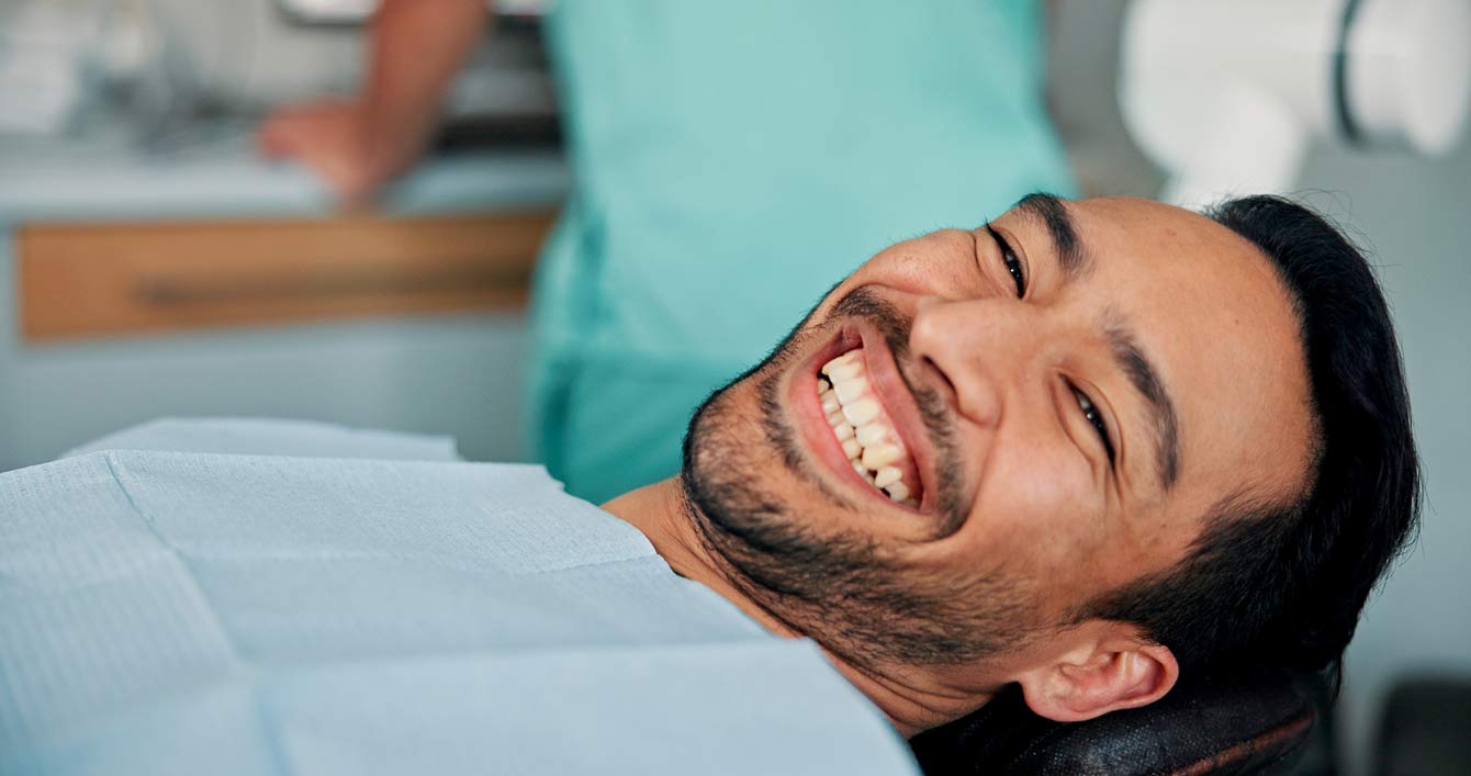 shade-matching veneers